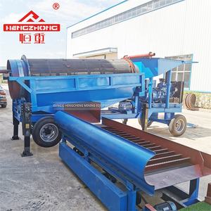 Planta de Lavado Portátil de Baja Inversión, Criba Trommel, Bomba de Motor, Construcción de Acero de Alta Rigidez / Minería de Oro a Pequeña Escala - Product Image 2