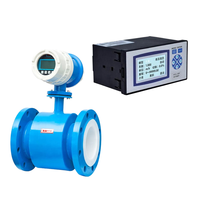 KY Digital Electromagnetic Flowmeter Water Pipeline Water Pump Liquid Flow Meter Variable Area Type Metal Accuracy +/-0.2% ODM