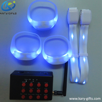 Décoration De fête 433Hz LED Bracelet De Télécommande
