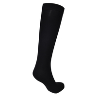 Chaussettes de compression montantes chaudes à bout fermé pour le voyage, 15-20/20-30 mmHg, confort et soutien, en Spandex/Nylon, personnalisables pour le sport et la saison printanière