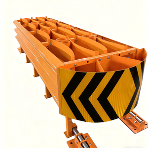 Barriera Stradale Anti-Collisione Riempibile d'Acqua in Acciaio per Sicurezza del Traffico, Standard CE Aashto M180, Fornitura Diretta dalla Fabbrica - Product Image 4