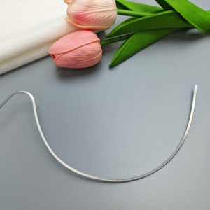 Ventes chaudes, armatures de soutien-gorge en acier carbone recouvert de nylon pour femmes, armatures en forme de W/V/U, armatures en acier pour lingerie sexy tendance - Product Image 4