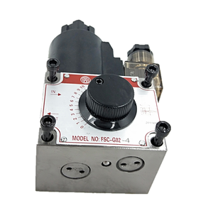 Control de Flujo FSC-G03 FSC-G02-4 Regulador de Velocidad Hidráulico FSC-G03-4-24-01-NO FSC-G02 - Product Image 1