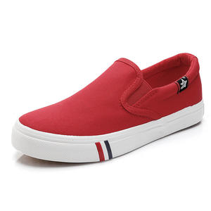 Sh11769a Slip on zapatos de lona a <span class=keywords><strong>la</strong></span> moda 2024 primavera hombres zapatos de lona zapatillas de deporte para hombres - Product Image 1
