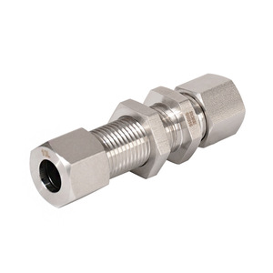 Raccord de tuyauterie droit à simple ferrule en acier inoxydable 316 ROKE, connecteur hydraulique DIN2353 6L 8L 10L 12L 15L 18L 22L 28L 35L 42L - Product Image 1
