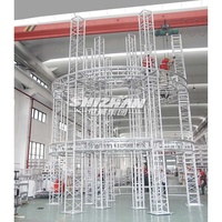 Estructura Circular de Aleación de Aluminio con Certificación TUV CE de China, Plataforma Portátil para Producción de Giras, Conciertos, Exposiciones, Eventos e Iluminación