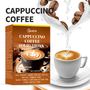 Buitenlandse Handel Grensoverschrijdende Engelse Cappuccino Koffie Solide Drank 2 in 1 10g*10 Pakjes - Product Image 4