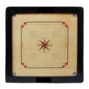 Tablero de Carrom de Madera Premium, Tamaño de Torneo, Superficie de Juego Lisa, Juego de Mesa Familiar para Interiores - Product Image 1