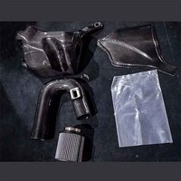 Pour BMW Série 3 Série 4 F80 F30 320 I 330I 335i 340i 328i N20 Kit de système de filtre de boîte d'admission d'air froid en fibre de carbone sèche 2.0T