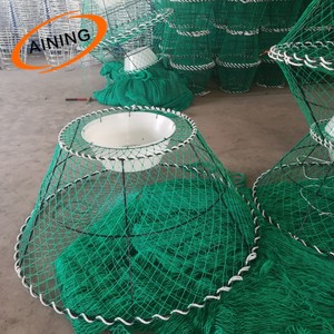 Lưới Đen 1500Cm Dưới Cua Bẫy Lưới Đánh Cá Có Thể Gập Lại Bẫy Cho Đánh Bắt Crawfish Và Tôm Cho Bán - Product Image 6