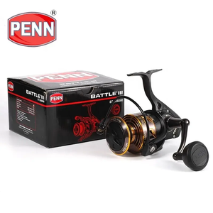 <span class=keywords><strong>Carrete</strong></span> de Pesca Spinning PENN Battle III Original 3000 4000 5000 6000 8000 con Cuerpo Completo de Metal, 5+1BB y Sistema de Arrastre de Fibra de Carbono - Product Image 6