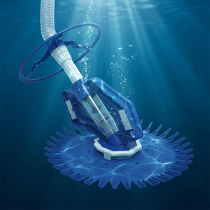 Nettoyeur de <span class=keywords><strong>piscine</strong></span> automatique à diaphragme, aspirateur latéral pour piscines enterrées et hors sol, nettoie le fond et les parois - Product Image 3