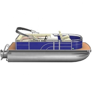 Nouveau yacht de pêche en aluminium de haute qualité, bateau de loisirs de 14 à 30 pieds, bateau flottant de loisirs pour la famille - Product Image 2
