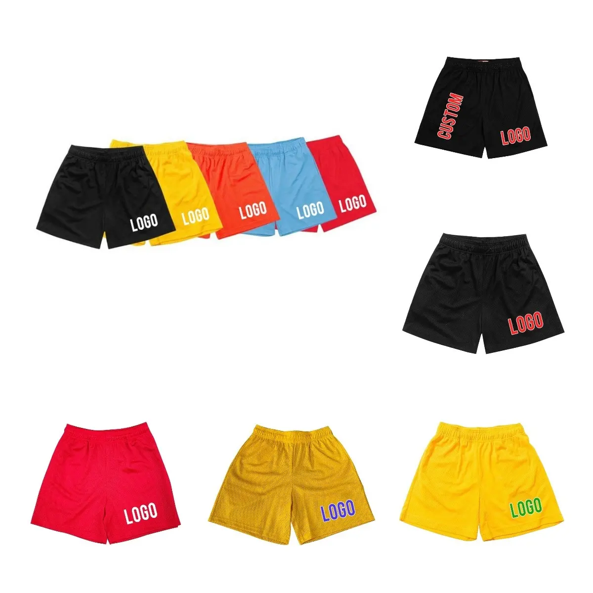 custom Shorts High Street summer shorts European And American Casual gym shorts for men