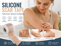 Patch cicatrisant en silicone 2026 en vogue : rouleau et patch pour estomper les cicatrices, imperméable et doux pour la peau – Fabricant