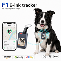 Traceur d'objets portable 19,7 g, corps en alliage d'aluminium et plastique, écran à encre électronique, partage par contact NFC, batterie 180 mAh pour bagages