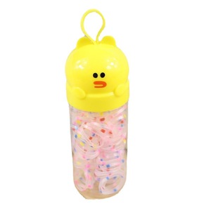 Élastiques à cheveux en caoutchouc motif dessin animé, couleurs assorties, haute élasticité, usage quotidien, en résine plastique - Product Image 5
