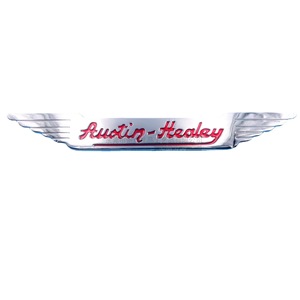 Emblème de voiture en alliage de zinc Austin Healey, plaque décorative chromée de 150 mm pour badge automobile - Product Image 5