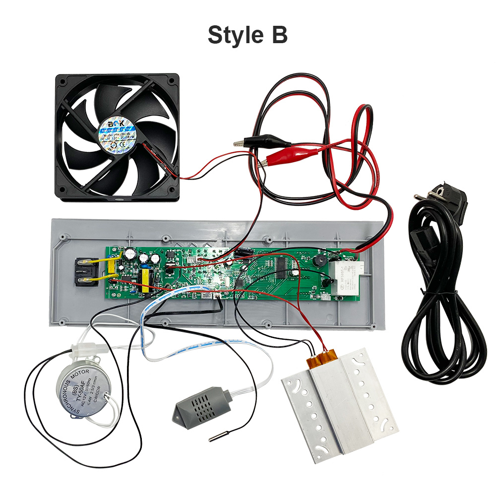 HTMC-5 Mini Contrôleur D'Incubateur Numérique – Régulateur Température + Humidité Tout-en-Un Pour Œufs De Volaille – Idéal Bricolage !
