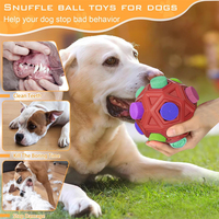 Usine en gros interactif jouets pour animaux de compagnie chien renifler jouet balle alimentation lente distributeur de nourriture jouet de formation pour chiens