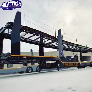 ALEEAO veículo transportador SAF eixo carro reboque portador 2 eixos Transporte 8 unidades Veículos Nova Energia para venda