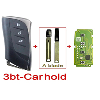 Carcasa de Llave + Placa PCB Xhorse XM38, Llave Inteligente Universal XSTO01EN para Automóvil, Control Remoto para Lexus/Toyota/Camry/RAV4/Prado/Crown