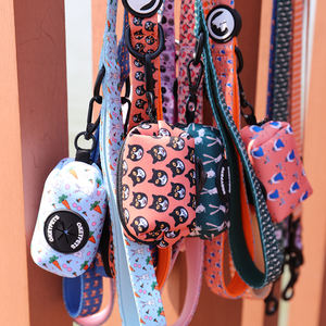 Okeypets-dispensador de bolsas para excrementos de perro, bolsa de neopreno portátil con estampado de logotipo personalizado, ecológico, manos libres, venta al por mayor - Product Image 2