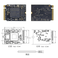 Carte de développement PCBA médicale Rockchip RV1106 pour serrure de porte intelligente Rongpin PCIE-RV1106, 128/256 Mo de RAM, 128 Mo de stockage, Linux 5.10.66