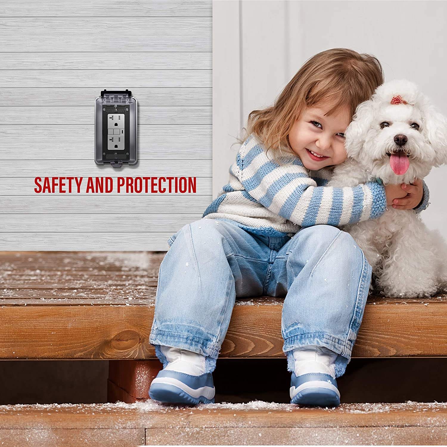 Leviton - Caja De Salida Resistente A La Intemperie, Cubierta Extra Resistente Mientras Está En - Foto 10