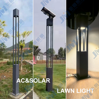 Lampadaire de Jardin de Luxe pour Complexes Hôteliers, Design Personnalisé, en Aluminium, IP65, LED Haute Luminosité, Options Solaire et Secteur, pour Aménagements Extérieurs