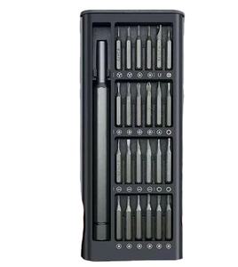 Jeu de tournevis 24-en-1 pour téléphone portable, outil de réparation de lunettes d'ordinateur, tête croisée de précision - Product Image 1