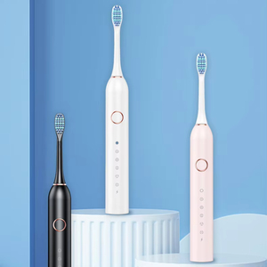<span class=keywords><strong>Brosse</strong></span> <span class=keywords><strong>à</strong></span> dents électrique intelligente pour adulte Vibration acoustique Blanchiment des dents Chargement USB Étanche 6 modes Soins des gencives bucco-dentaires - Product Image 1