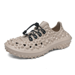 Zapatos de senderismo unisex para exteriores, impermeables, transpirables, ligeros, para todas las estaciones, con suela de goma EVA y cierre de cordones. - Product Image 3
