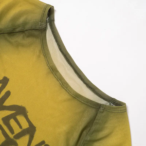 Conjunto de Verano 2025 para Mujer con Top de Malla Estampada y Leggings Cortos de 2 Piezas Estilo Y2K Sexy Atuendos de Verano - Product Image 4