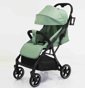 Poussette bébé 2025 avec grandes roues en PU, colorée et adaptée aux tout-petits - Product Image 4