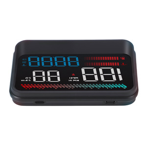 Head Up Display Windshield HUD LCD Screen Speed Monitoring Universal Car Vehicle Dashboard <b>Projector</b> - Product Image 3