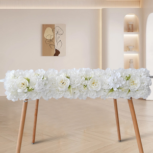 Arreglo Floral Artificial Premium para Bodas, Flores <span class=keywords><strong>de</strong></span> Seda para Decoración, Flores Artificiales para Hoteles, Decoración <span class=keywords><strong>de</strong></span> Paredes Florales, Guía para Pasillos - Product Image 3