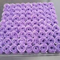 81pcs Bunga Sabun Ukiran untuknya, Hadiah Sempurna untuk Perawatan Kaki dan Tangan
