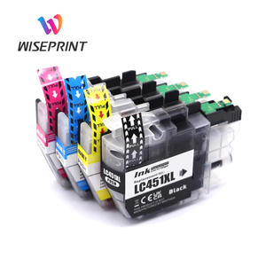 Cartouche de couleur premium compatible Wiseprint Brother LC451XL LC451 451 pour DCP-<span class=keywords><strong>J1050DW</strong></span> DCP-J1140DW DCP-J1700DW MFC-J1010DW en vrac - Product Image 1
