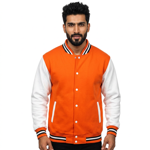 Veste universitaire en toile respirante et coupe-vent pour homme, personnalisable, éco-responsable, à col montant, à prix abordable - Product Image 1