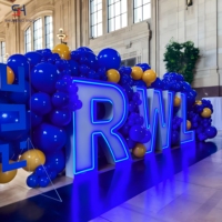 Expédition rapide d'usine – Lettres lumineuses LED personnalisées de 3, 4 et 5 pieds, chiffres lumineux en métal étanches pour mariages et événements festifs