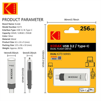 Memorias USB, Memoria USB KODAK, Unidad Flash USB 3.2 K273