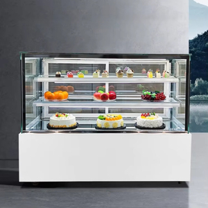Nuovo Stile Vetrina Refrigerata Multistrato per Pasticceria, Espositore da Banco Refrigerato per Torte, Congelatore per Esposizione Torte - Product Image 4