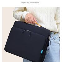 Sacoche minimaliste pour ordinateur portable, imperméable et antichoc, pour MacBook 14 et 15,6 pouces, idéale pour les voyages d'affaires