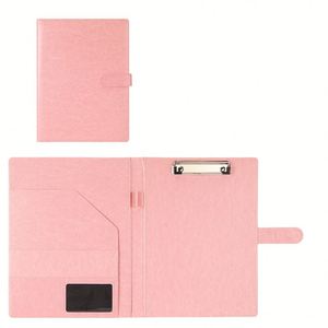X515 <b>A4</b> Size Padfolio Portfolio <b>Leather</b> Binder With Included Letter Sized Writing Pad Premium Clipboard <b>Folder</b> - Product Image 2