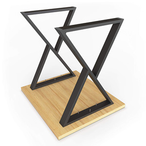 Bàn Khung Công Nghiệp Nhà Hàng Bàn Văn Phòng Đúc Sắt Thép Băng Ghế Dự Bị Ăn Cà Phê Ăn Uống Đồ Nội Thất Kim Loại Bàn Chân Cho Bảng - Product Image 3