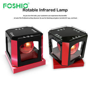 Foshio Personalizar Cores Preto Auto Solar Film Test Heat Lamp Display Box - Product Image 3