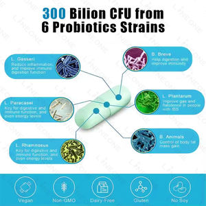 OEM OEM ผลิตภัณฑ์เสริมอาหารสมุนไพรโปรไบโอติกส์ออร์แกนิกสำหรับเสริมภูมิคุ้มกันและระบบย่อยอาหาร  ขายดี  รับผลิตภายใต้แบรนด์ของคุณ - Product Image 6
