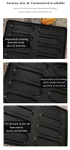 <span class=keywords><strong>Hamburger</strong></span> Pain Plateau De Cuisson <span class=keywords><strong>Moule</strong></span> En Acier Aluminisé Hot Dog <span class=keywords><strong>Moule</strong></span> <span class=keywords><strong>Mini</strong></span> Brownie Gâteau <span class=keywords><strong>Moule</strong></span> De Cuisson Moules De Cuisson - Product Image 3