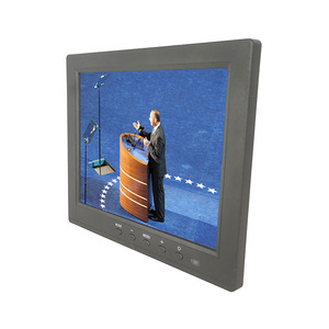 Moniteur de téléprompteur <span class=keywords><strong>Taiwo</strong></span> TW080SP1, nouveau, petit format, 8 pouces, panneau TN, 4:3, boîtier plastique, fonction miroir, connectivité VGA HD BNC - Product Image 2